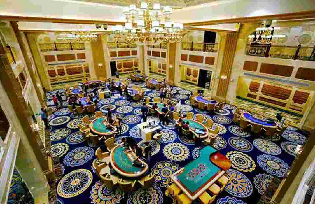 Có nhiều game bài kịch tính ở sòng bạc JinBei Casino & Hotel