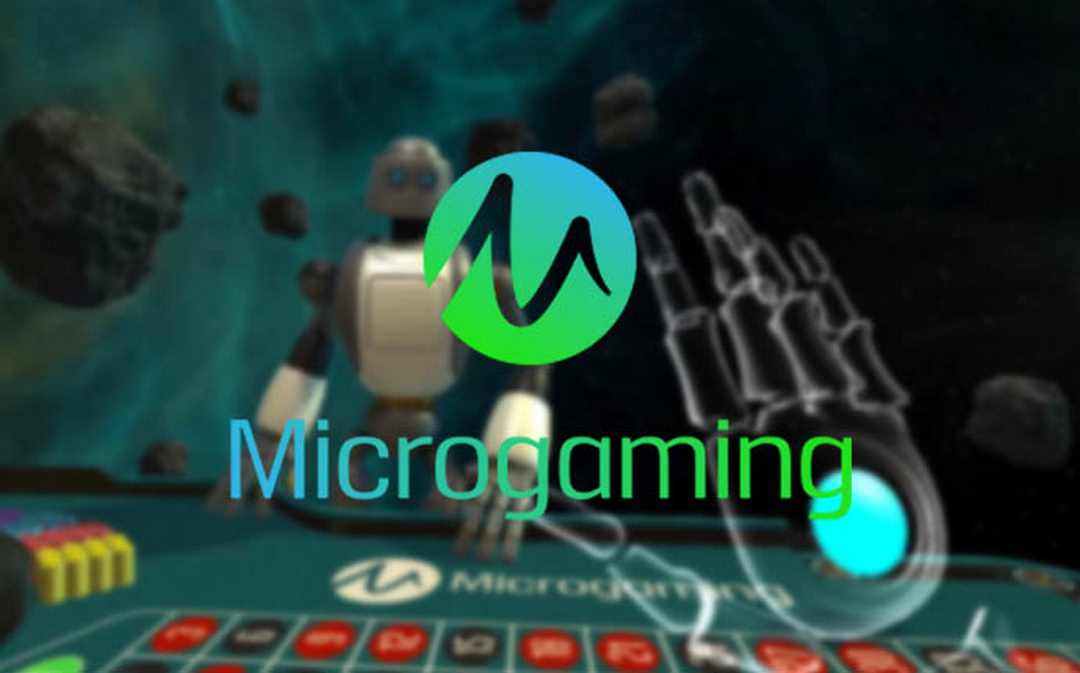 Micro gaming logo xinh xắn